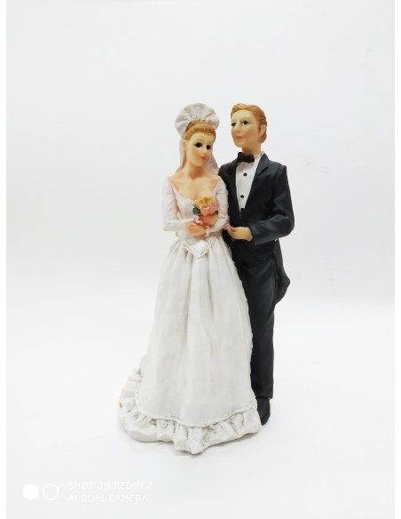 PAREJA NOVIOS RESINA 25 CM