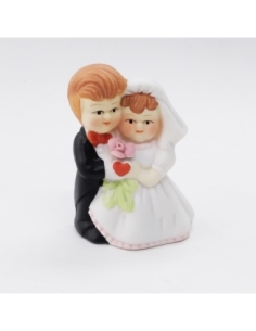 PAREJA NOVIOS PORCELANA 8CM