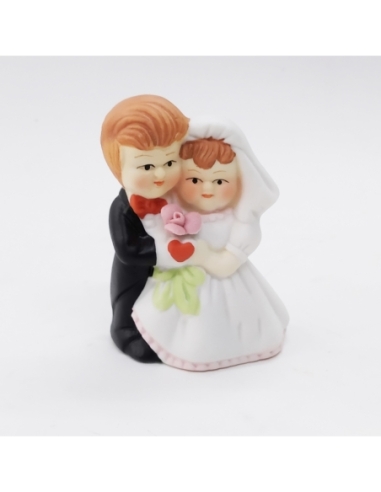 PAREJA NOVIOS PORCELANA 8CM
