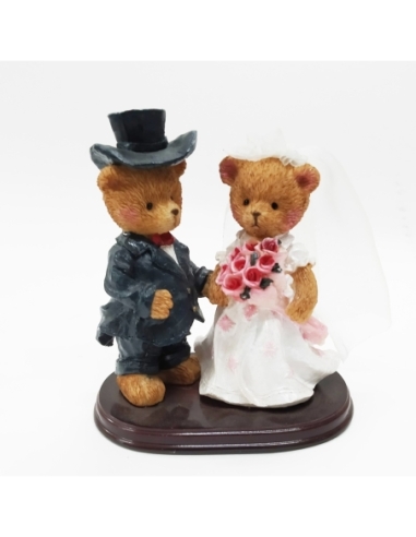 PAREJA NOVIOS OSOS PEQ CERAMICA REF 1040