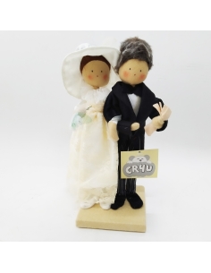 PAREJA NOVIOS ANIVERSARIO BLANCO REF. 386