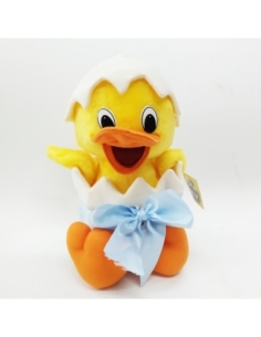 POLLITO CASCARON AZUL PELUCHE 418