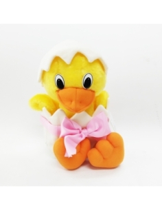 POLLITO CASCARON ROSA PELUCHE 418