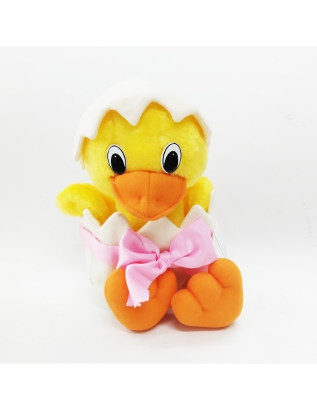 POLLITO CASCARON ROSA PELUCHE 418