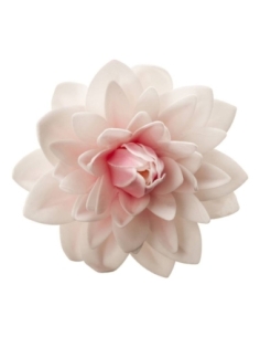 DALIA GIGANTE OBLEA ROSA DEKORA 126142 12,5 CM