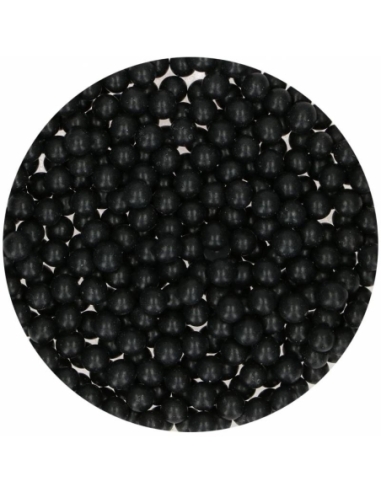 PERLAS AZUCAR NEGRAS 4 MM FUNCAKES B/80 GR
