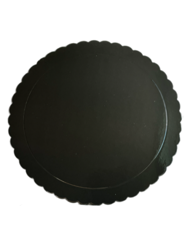 BASE TARTA REDONDA NEGRA 35 CM