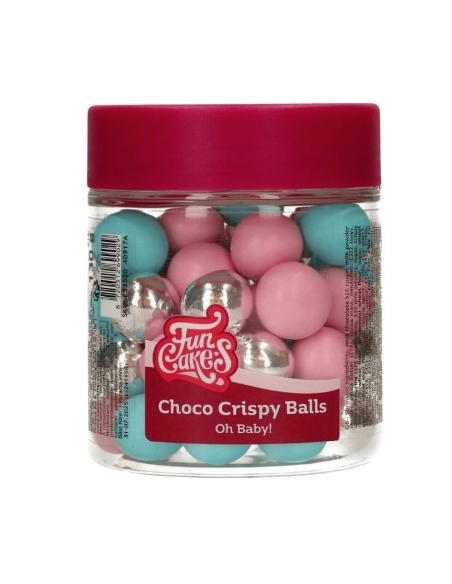 BOLAS CRUJIENTES DE CHOCOLATE 130 GR BABY