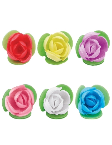 FLORES OBLEA SURTIDA 3 HOJAS C/200 UND OG06B