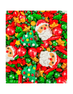 SPRINKLES PAPA NOEL Y ARBOL 90 GR AZUCREN