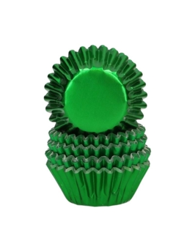 MINI CAPSULAS METALIZADAS VERDE WILTON 160 UND