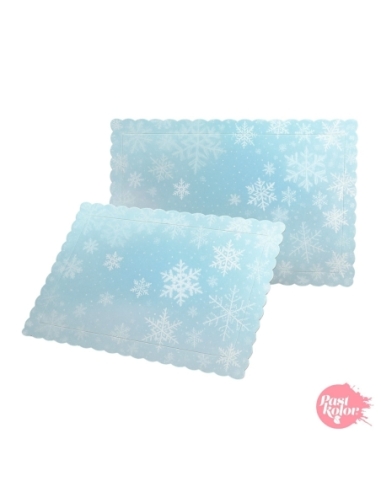 BASE RECTANGULAR FINA COPOS DE NIEVE 30X40