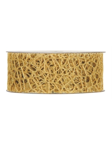 CINTA OCEANIA ORO 40 MM X10 M 2457 04