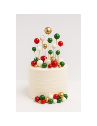 BOLAS DECORATIVAS NAVIDAD 32 UNIDADES