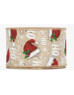 CINTA HO HO HO 63mmX10 M