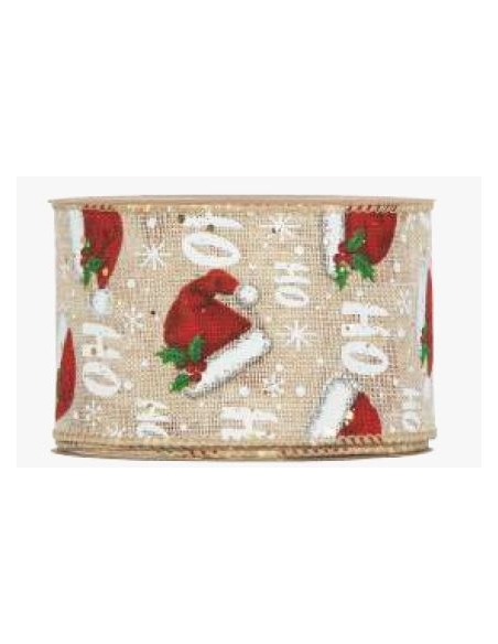 CINTA HO HO HO 63mmX10 M