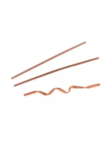 CIERRA BOLSAS KRAFT 10 CM P/100 UND