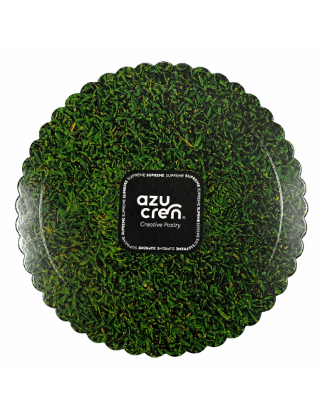 BASE REDONDA FINA CESPED 25 CM