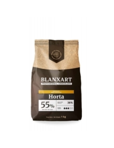 COBERTURA NEGRA BLANXART HORTA 55% B/1 KG
