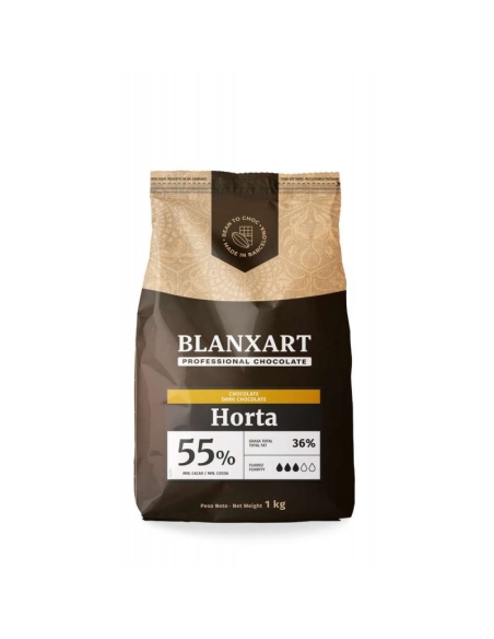COBERTURA NEGRA BLANXART HORTA 55% B/1 KG