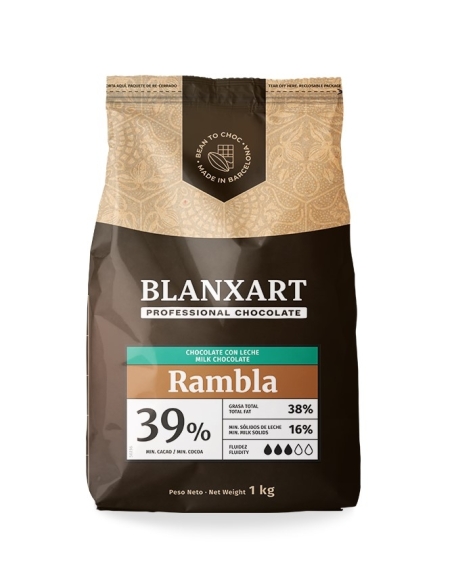 COBERTURA LECHE BLANXART RAMBLA B/1 KG