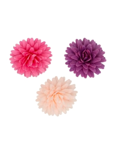 FLORES DE OBLEA MIX POMPON/MARGARINA FUNCAKES...