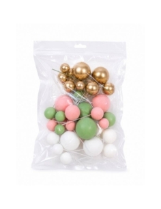 BOLAS DECORATIVAS BABY SHOWER SET 32 UNIDADES